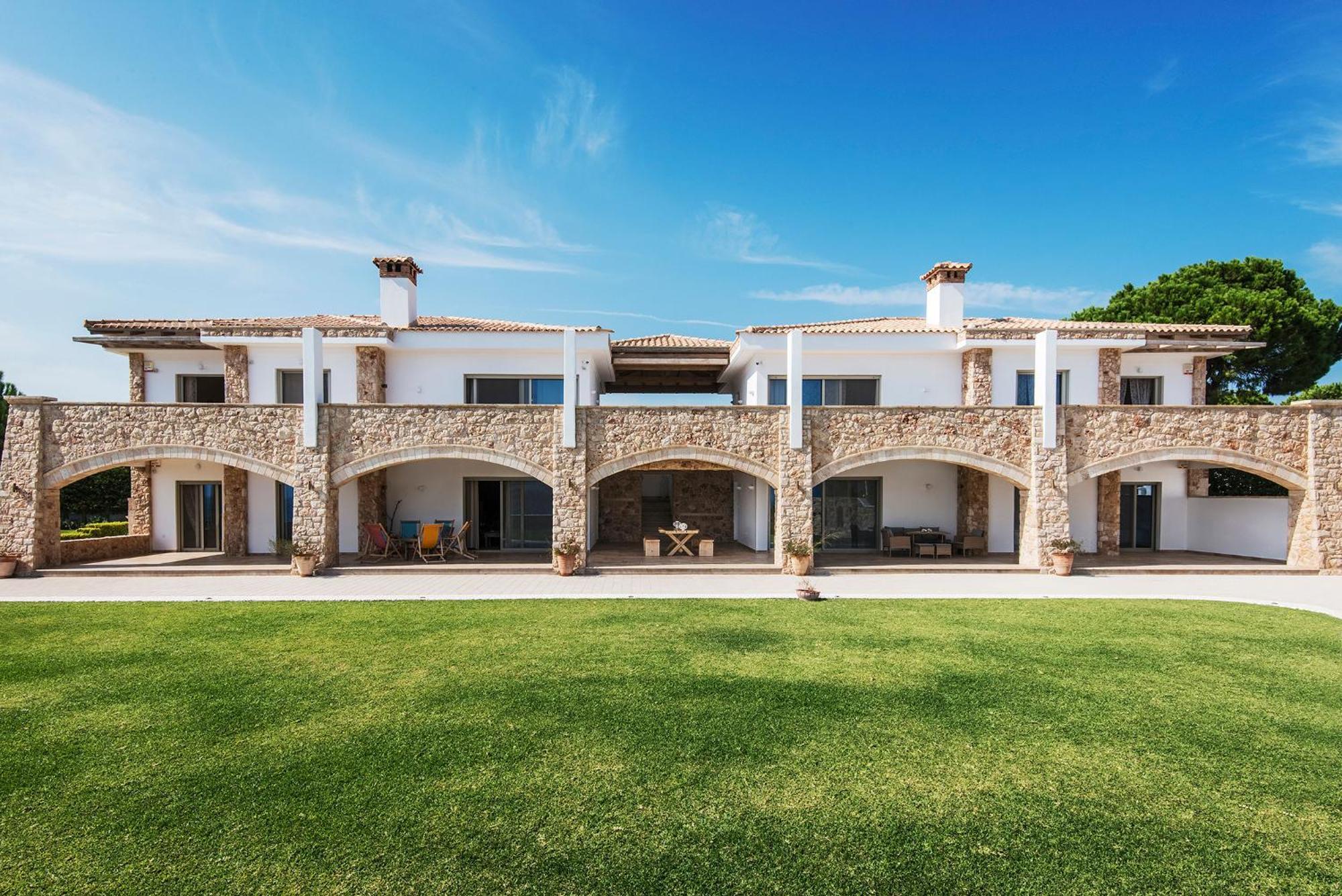 Amelia Villa Collection Arkítsa Exterior foto