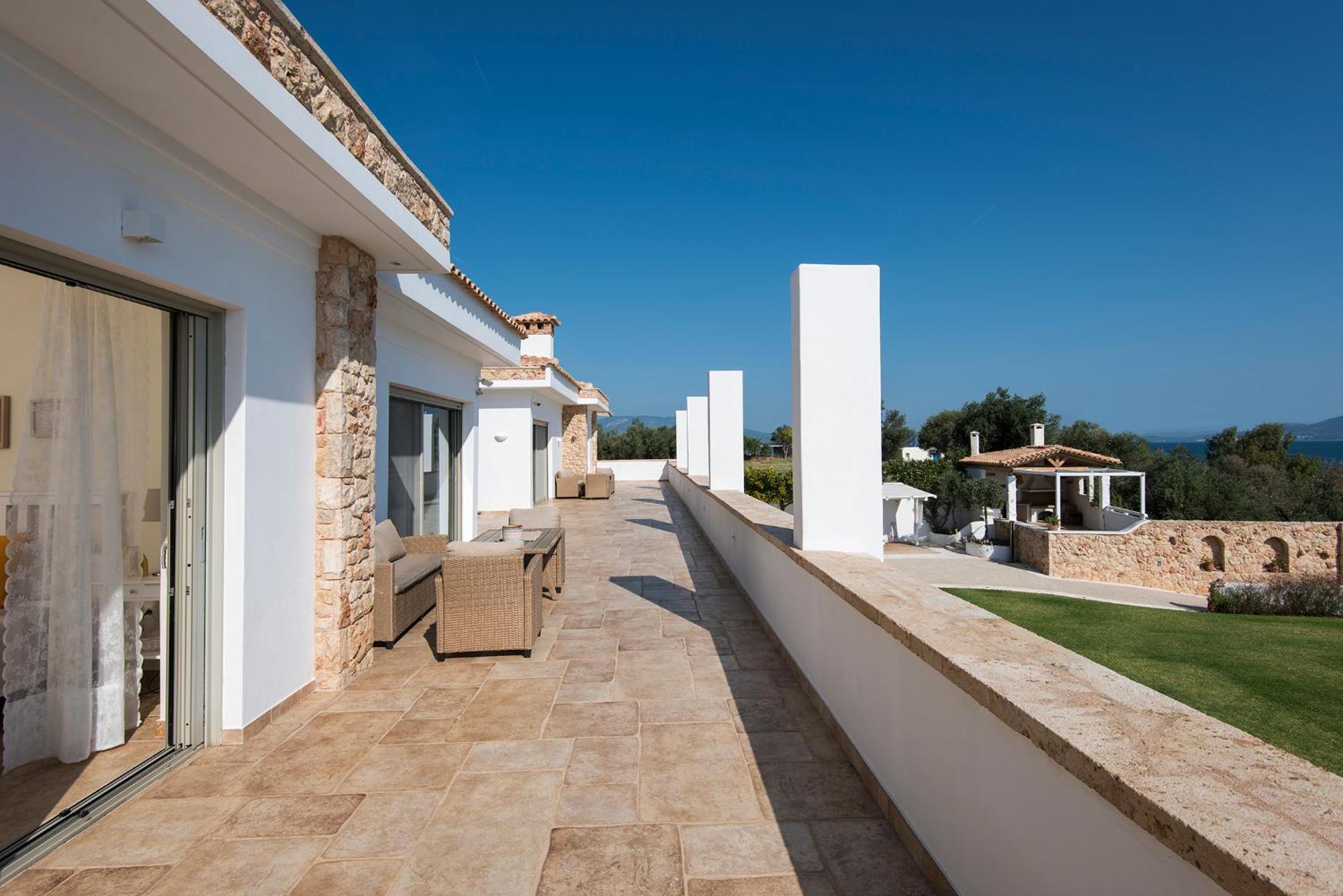 Amelia Villa Collection Arkítsa Exterior foto